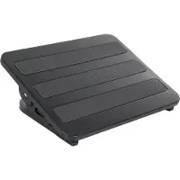 Macleans Fotstöd MC-831 svart, ergonomiskt
