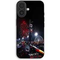 CAPACHEAP Telefonfodral - MANIACASE - iPhone 17 - Silikon TPU - Mjukt - Max Verstappen svart