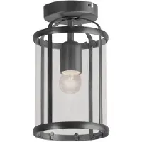 Steinhauer Taklampa Pimpernel, dimbar, Svart, Vardagsrum / matsal, Metall, Antik, Taklampa