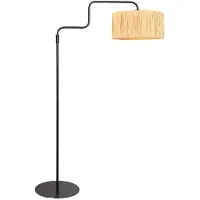 Steinhauer Golvlampa Bloeba, Svart, Vardagsrum / matsal, Metall, Modern, Golvlampa