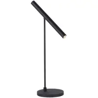 Pure LED bordslampa Tutua, dimbar, Svart, Arbetsrum / kontor, Metall, Modern, LED-bordslampa