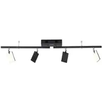 Pure LED taklampa Mira, dimbar, Svart, Vardagsrum / matsal, Aluminium / grå / zink, Modern, LED-taklampa