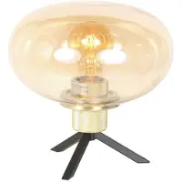 Steinhauer Bordslampa Reflexion, Mässing / guld, Vardagsrum / matsal, Glas, Bordslampa