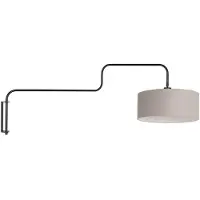 Steinhauer Vägglampa Bloeba, Svart, Vardagsrum / matsal, Metall, Modern, Vägglampa, vägglampa inomhus