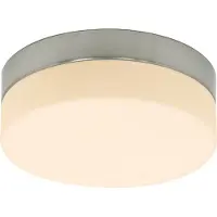 Steinhauer Taklampa Babylon, dimbar, Aluminium / grå / zink, Badrum, Modern, Taklampa