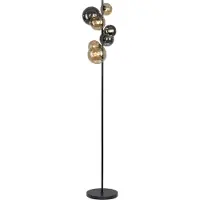 Paul Neuhaus Golvlampa Popsicle, Svart, Vardagsrum / matsal, Metall, Modern, Golvlampa
