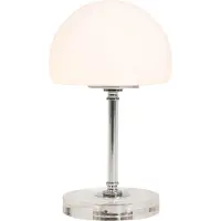 Steinhauer LED bordslampa Ancilla, dimbar, Förkromad / silver, Vardagsrum / matsal, Metall, Modern, LED-bordslampa