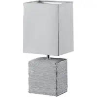 TRIO Ping Bordslampa E14 Grå