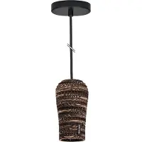 Think Paper Bordslampa Globe, Brun / rost, Vardagsrum / matsal, Papper / lunopal / lunolit, Modern, Bordslampa