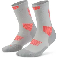 Cep Core Run Socks Mid Cut 5.0, Löparstrumpor, Herr, Grå