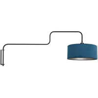 Steinhauer Vägglampa Bloeba, Svart, Vardagsrum / matsal, Metall, Modern, Vägglampa, vägglampa inomhus