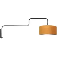 Steinhauer Vägglampa Bloeba, Svart, Vardagsrum / matsal, Metall, Modern, Vägglampa, vägglampa inomhus