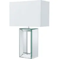 Searchlight Bordslampa Reflections, Genomskinlig / transpare, Vardagsrum / matsal, Glas, Modern, Bordslampa