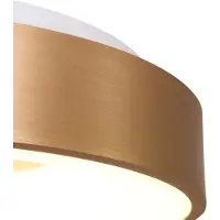 Steinhauer LED taklampa Ringlede, dimbar, Mässing / guld, Vardagsrum / matsal, Metall, Modern, LED-taklampa