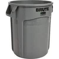 Rubbermaid Affaldsbehållare Brute 38 ltr. Ø397x435 mm grå (karton á 6 stk.)