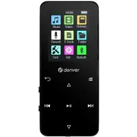 Denver MP-1830B, MP4-spelare, 4 GB, IPS, Svart