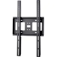 Edbak PWB3 Universal Fixed Wall Mount - Monteringssats (väggfäste) - för platt panel - stål - svart, RAL 9005 - skärmstorlek: 32-60 - väggmonterbar