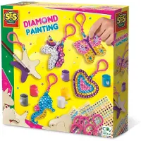 SES Creative Diamond Painting glittriga nyckelringar SES Creative