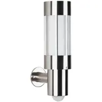 Albert Vägglampa utomhus 472, Aluminium / grå / zink, Rostfritt stål, Modern