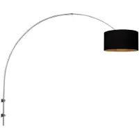 Steinhauer Vägglampa Sparkled Light, dimbar, Aluminium / grå / zink, Vardagsrum / matsal, Metall, Modern, Vägglampa, vägglampa inomhus