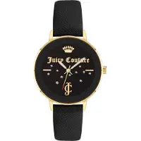Juicy Couture Jc1264gpbk Damklocka