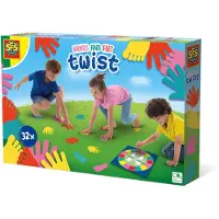 SES Creative 02249, Sällskapsspel Twister, 3 År