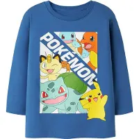 Name it Tröja - Noos - Nmmjuice - Pokémon - Delft - - 4 år (104) - Tröja