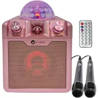 N-Gear Karaoke-högtalare - Bluetooth Disco Block 410 - Space Pin - - One Size - Högtalare