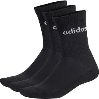 Adidas Strumpor - 3-pack - C Lin Crew - Svart/Vit - - 31/33 - Strumpor