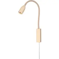 FISCHER&HONSEL GMBH LED vägglampa Sten, dimbar, Creme / bärnsten, Sovrum, Metall, Modern, LED-vägglampa, vägglampa inomhus