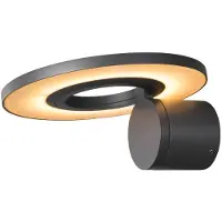 SLV Utomhusbelysning , I-Ring, Svart, Aluminium, Modern