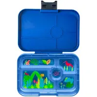 Yumbox Matlåda m. 5 fack - Bento Tapas - 993 ml - Monte Carlo Bl - - One Size - Matlåda