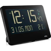 Braun BC14B-DCF DCF Väggklocka 261 mm x 173 mm Svart