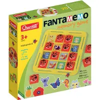 Quercetti Memoryspel - Fantamemo - Nyckelpigor - 01051 - - One Size - Memoryspel