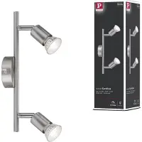Paulmann Spotlight Carolina 66744 Väggbelysning GU10 LED Nickel (matt)