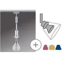 Paulmann Deco Pendel Pendellampa URail E14 Krom (matt)