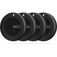 Mili 4x lokalisator MiTag DUO svart för Android och iOS