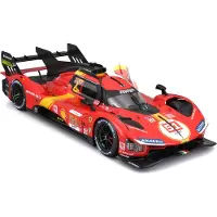 Bburago Ferrari 499P #51, Modellsportbil, Förmonterad, 1:18, Ferrari 499P LMC, Alla, Metall, Plast