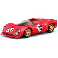 Bburago Ferrari 330 P4 Daytona 1:24 rot Förmonterad