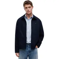 Tommy Hilfiger Lightweight Flag Embroidery Zip Thru Ivy Jacket