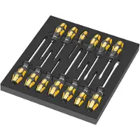 Wera 9714 Skruvmejsel set Universell; PH, PZ, TX