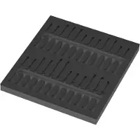 Wera 05137315001 9815 Skumgummiinlägg (L x B x H) 392 x 344 x 30 mm
