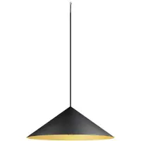 SLV Hänglampa Magico, dimbar, Svart, Vardagsrum / matsal, Aluminium / grå / zink, Modern, Pendellampa