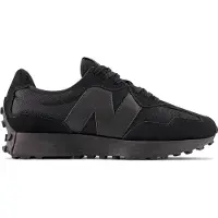 New Balance för män. MS327V1 Sneakers i läder 327 svart (42), Hud, Karta, Nyckelband, Casual