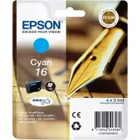 Epson Bläck 16 Original Cyan C 13 T 16224012