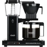 Moccamaster KBG Select, Droppande kaffebryggare, 1,25 l, Malat kaffe, 1520 W, Svart