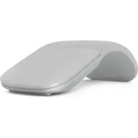 Microsoft Surface Arc Mouse WiFi mus Bluetooth Optisk Platinagrå 2 Knappar 1000 dpi Vikbar