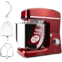 Clatronic KM 3765 - Blandare - 10 liter - 1,5 kW - röd