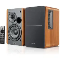 Edifier R1280DBs - Högtalare - trådlös - Bluetooth - 21 Watt - 2-vägs - trä