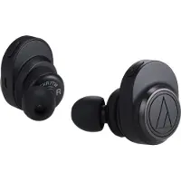 Audio-Technica ATH CKR7TW - True wireless-hörlurar med mikrofon - inuti örat - Bluetooth - svart